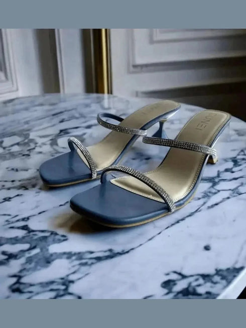 Womens Matisse Blue Heels